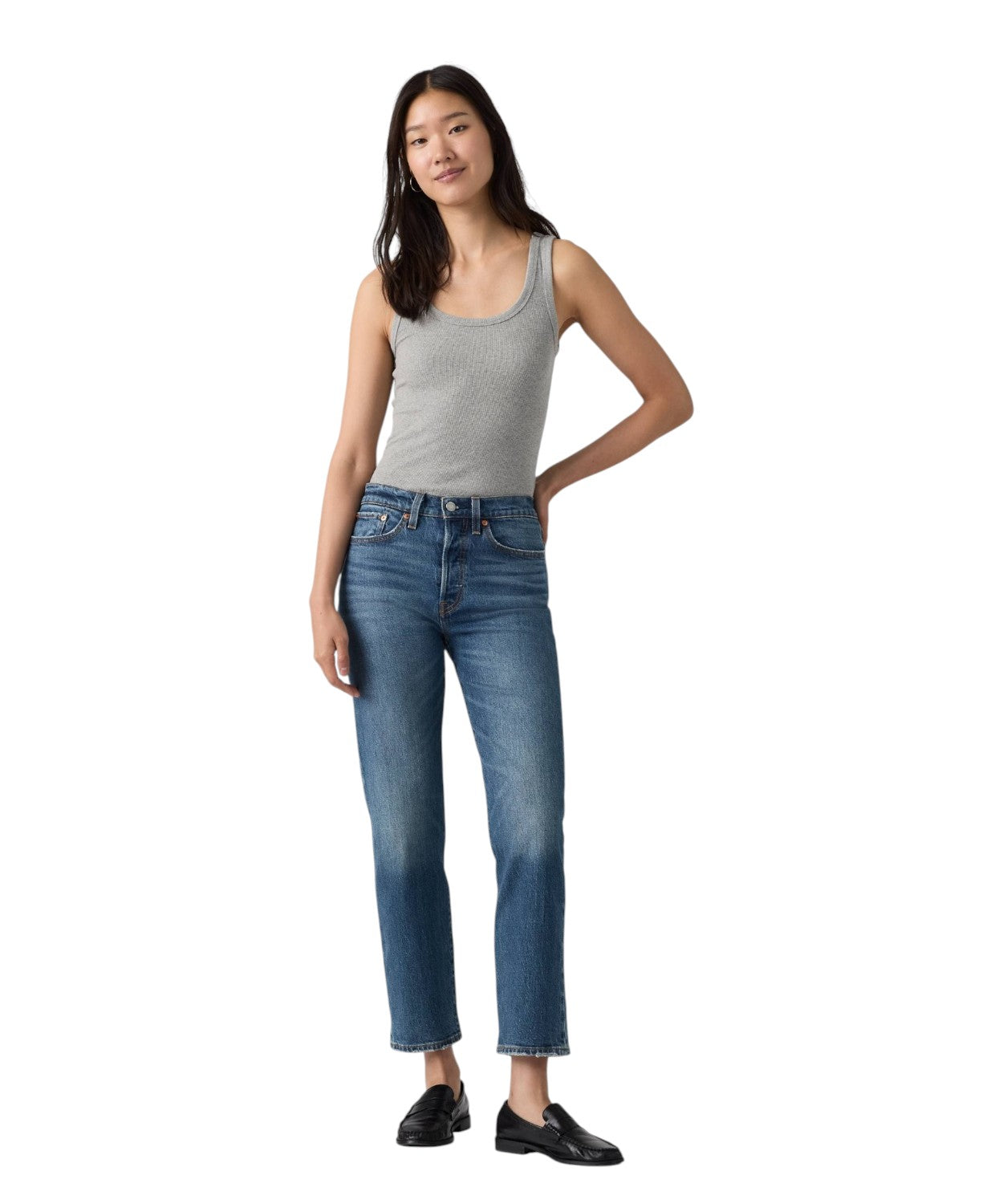 Jeans Levi’s® Wedgie Dritti per Donna in Stile Vintage