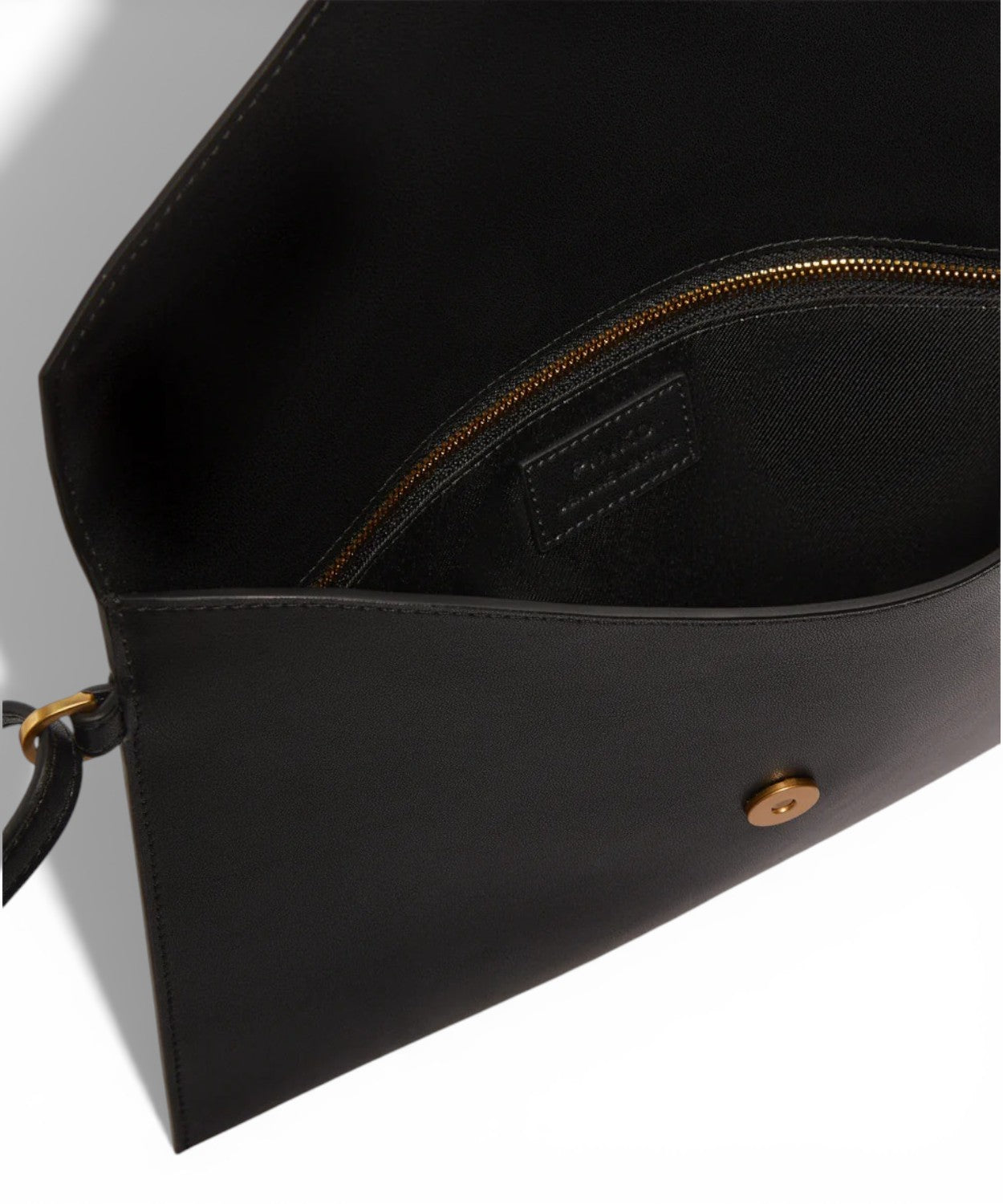 PINKO pochette a mano in pelle con logo e tracolla rimovibile