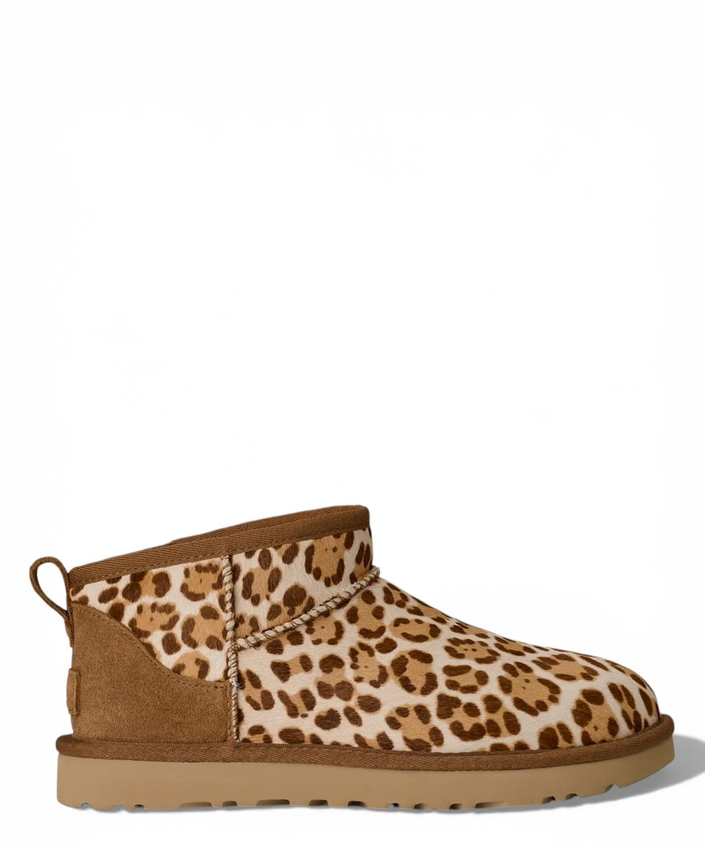 UGG Classic Ultra Mini Women's Animal Print Calf Hair