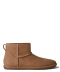 Botas UGG para mujer Classic Mini Deconstructed de piel sin forro