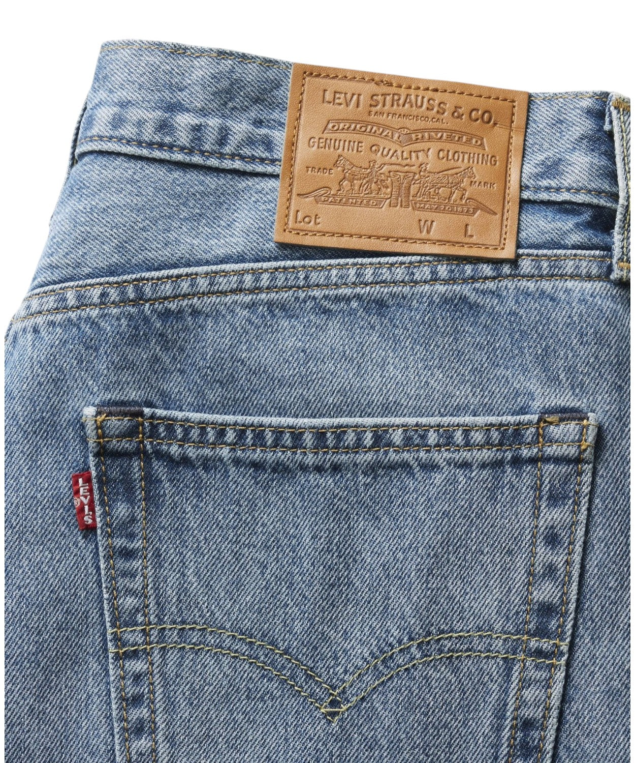 Shorts Levi’s 478™ Baggy Denim 100% cotone