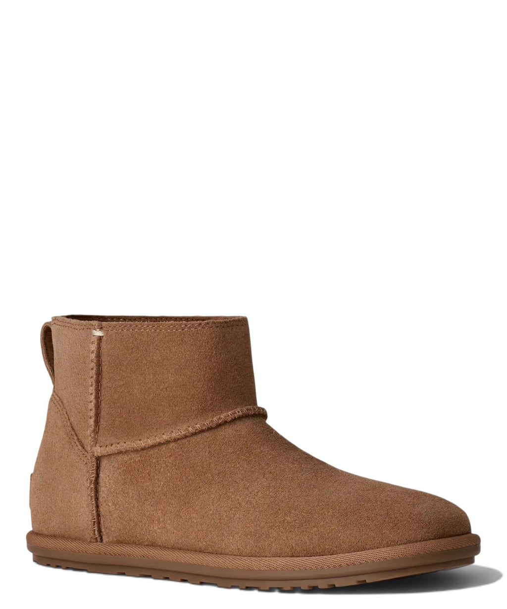 Botas UGG para mujer Classic Mini Deconstructed de piel sin forro