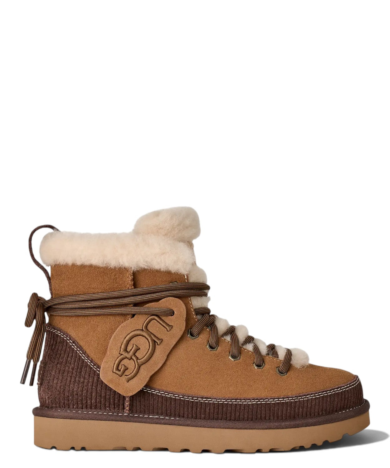 Stivali UGG Donna Classic Heritage Stringati in Camoscio