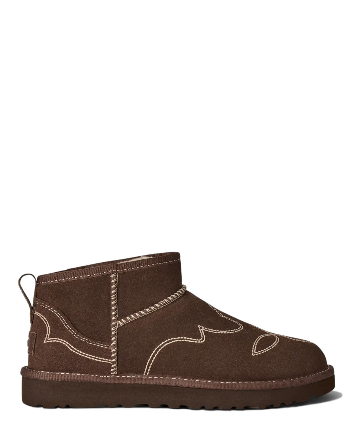 Stivali UGG Classic Ultra Mini Western in Camoscio
