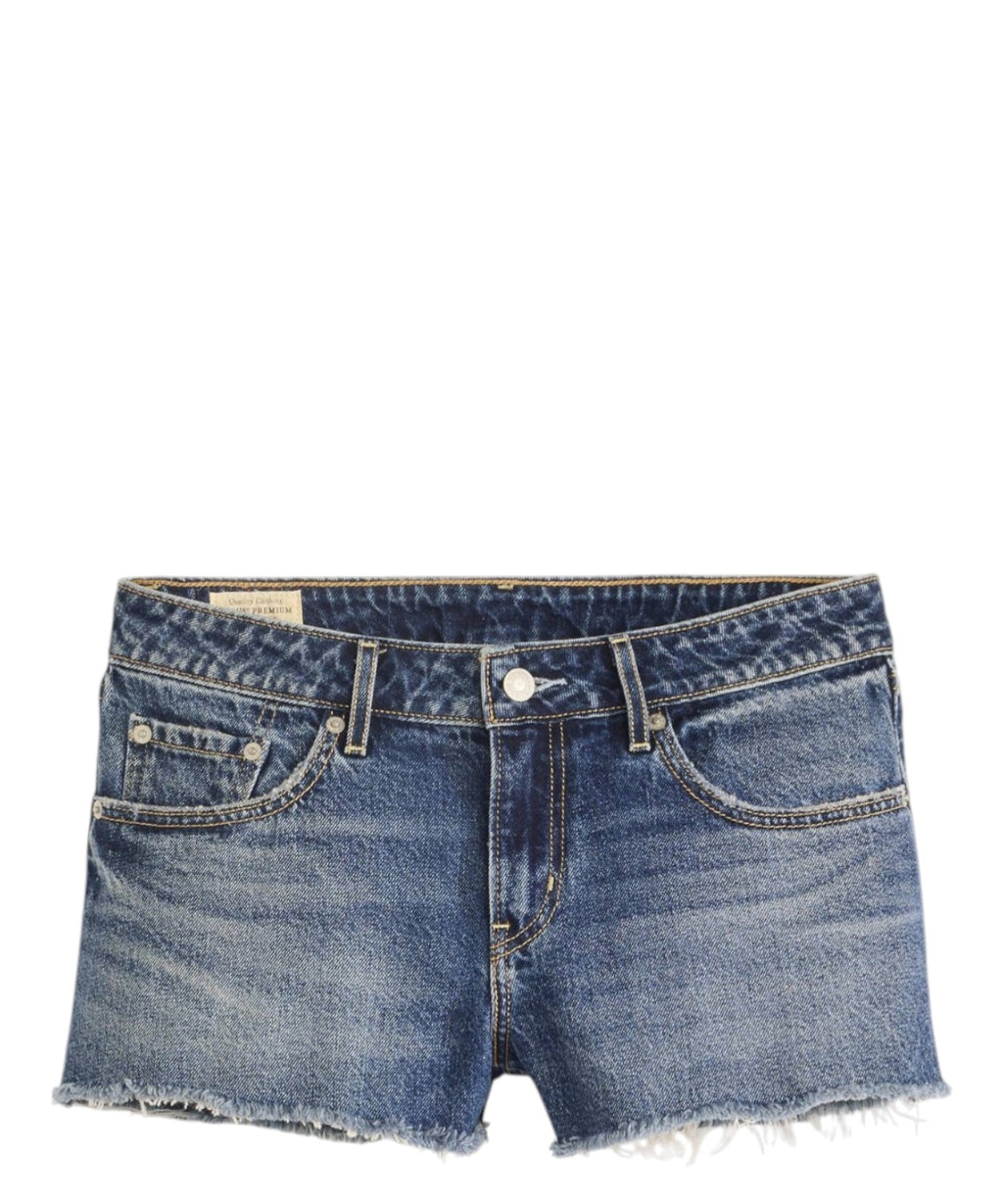 Shorts Levi's Donna in Denim 100% Cotone