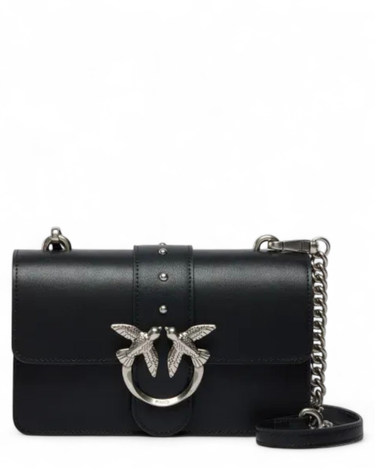 Love Bag One Piccola in Pelle con Tracolla Regolabile-Pinko-Borse a spalla-Vittorio Citro Boutique