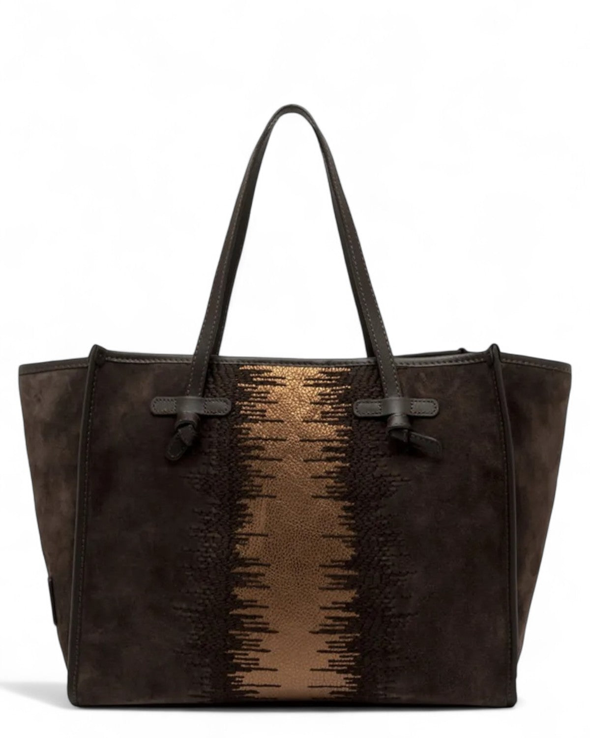 Shopping Bag Marcella in Pelle Scamosciata-Gianni Chiarini-Borse a spalla-Vittorio Citro Boutique