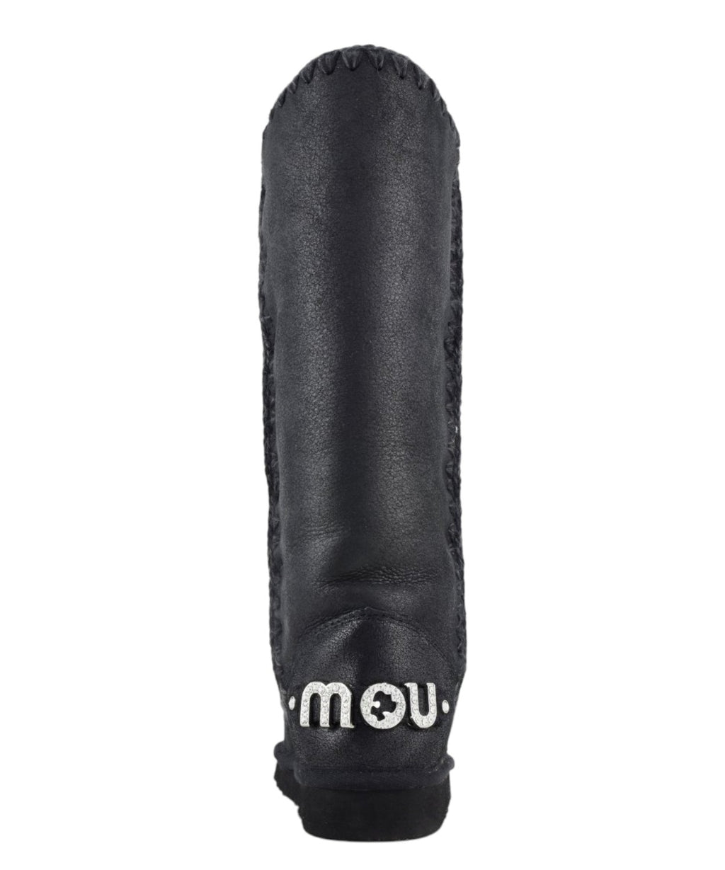 Eskimo 40 Rhinestones Logo Mou Ankle Boot
