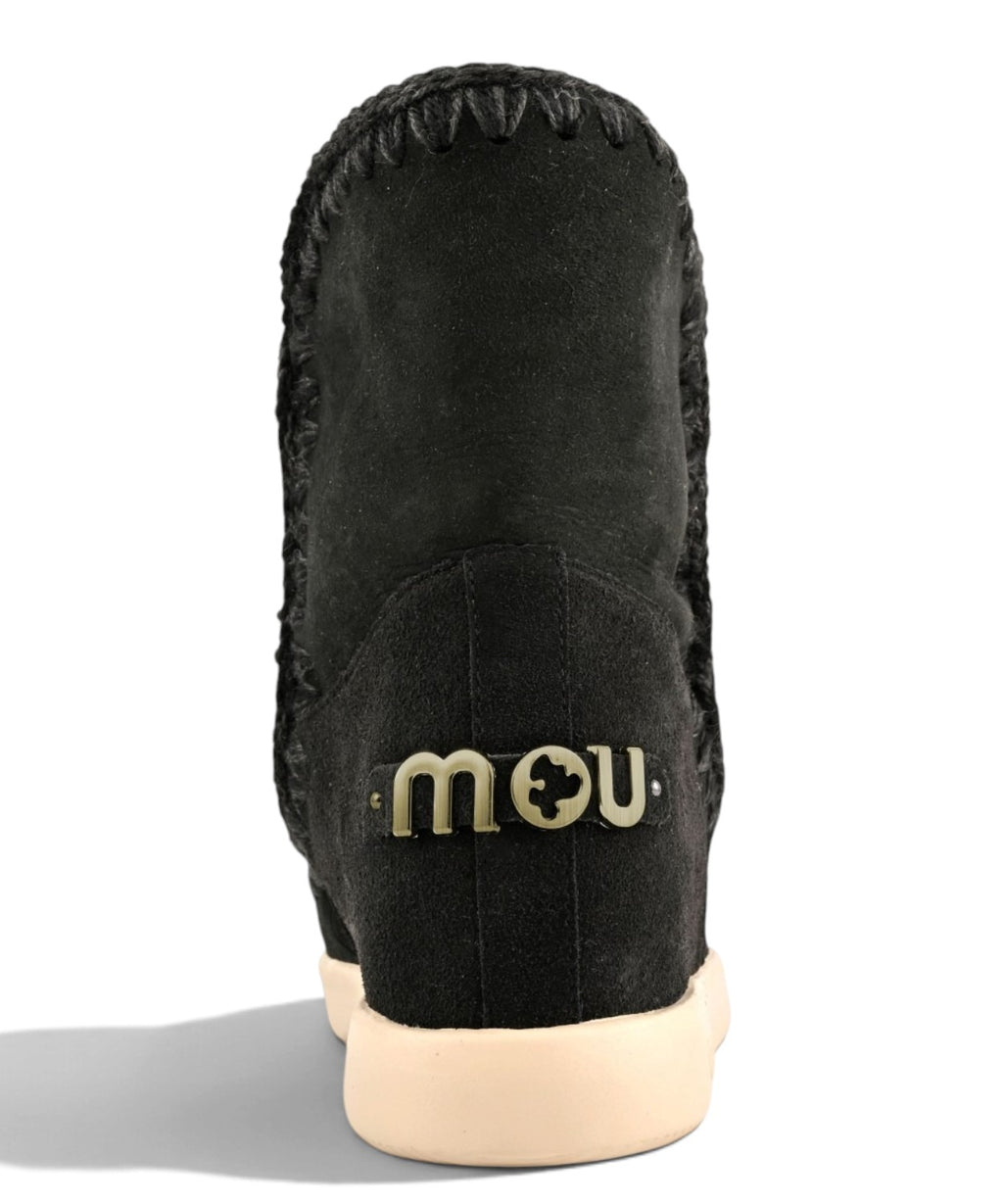 Damenstiefel Mou New Inner Wedge Suede mit innerem Keilabsatz