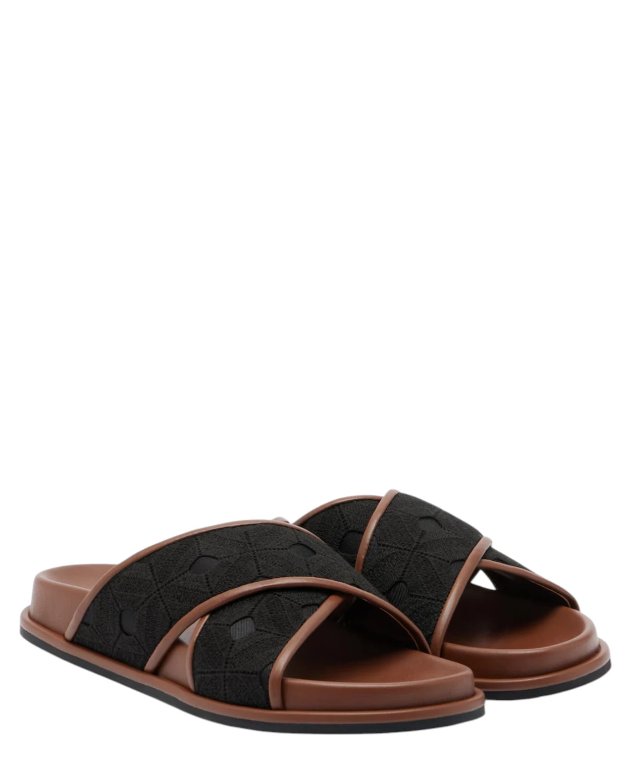 Sandali Donna Max Mara Peonie con Ricamo e Fasce Incrociate