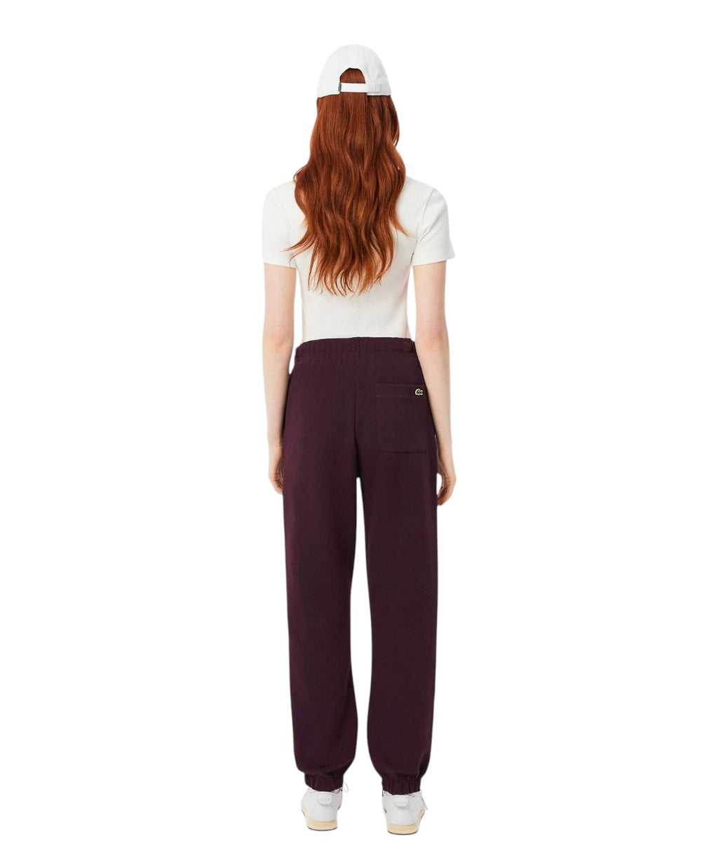Pantaloni Tuta Lacoste in Piqué Double Face