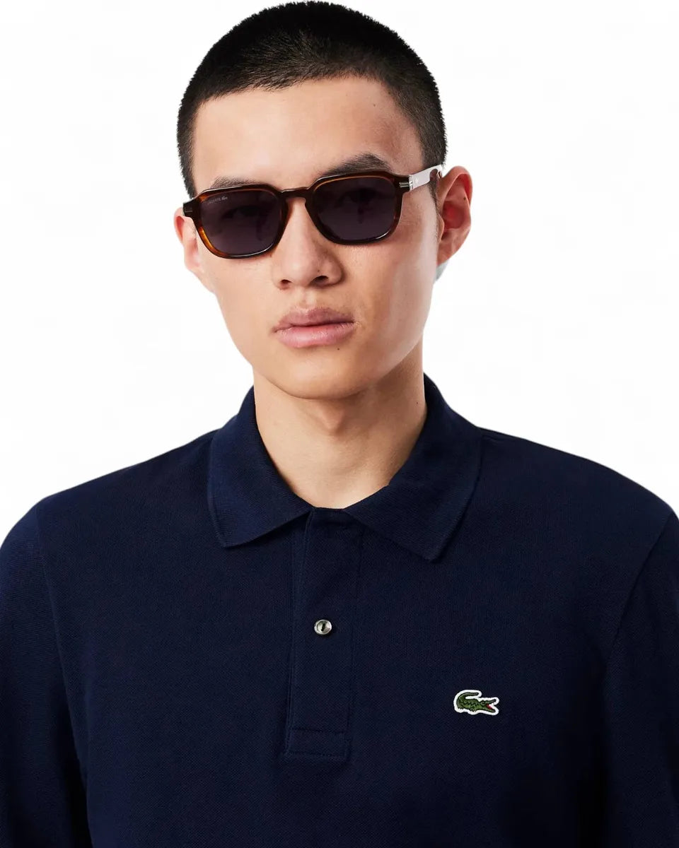 Polo Maniche Lunghe Piqué-LACOSTE-Polo-Vittorio Citro Boutique