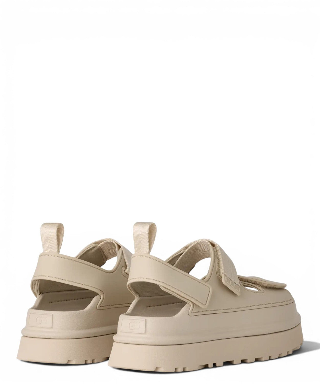 UGG GoldenGlow Platform Sandaler med Carrarmato Sål