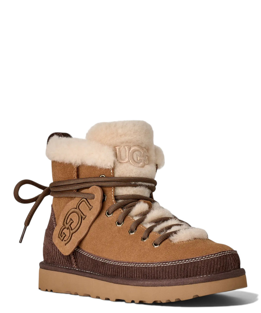 Stivali UGG Donna Classic Heritage Stringati in Camoscio