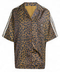 Camicia adidas Originals in Satin Leopardata