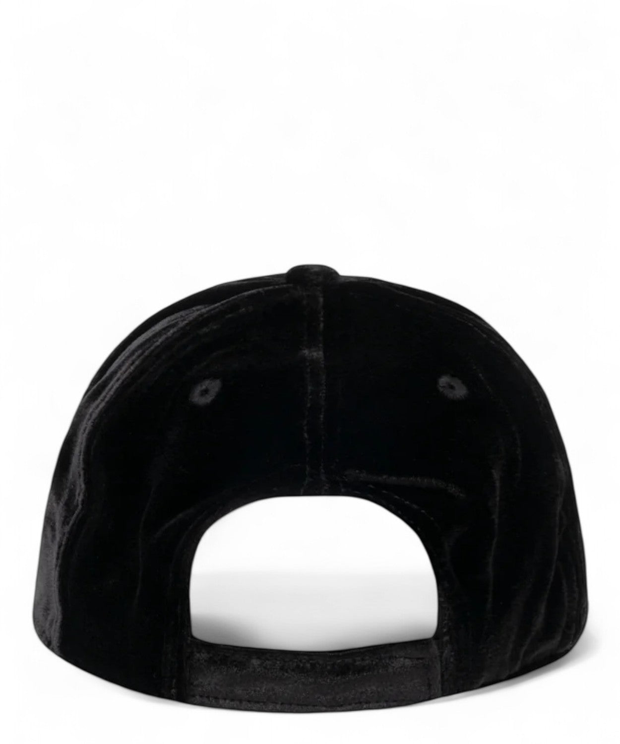 Cappellino in Velluto con Logo in Strass-Mc2 Saint Barth-Cappelli-Vittorio Citro Boutique