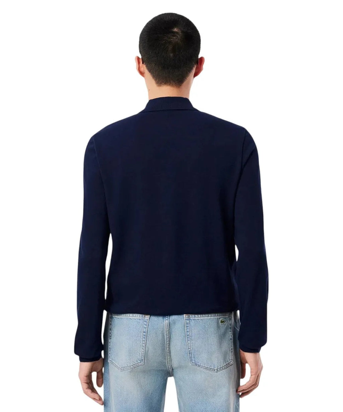 Polo Maniche Lunghe Piqué-LACOSTE-Polo-Vittorio Citro Boutique