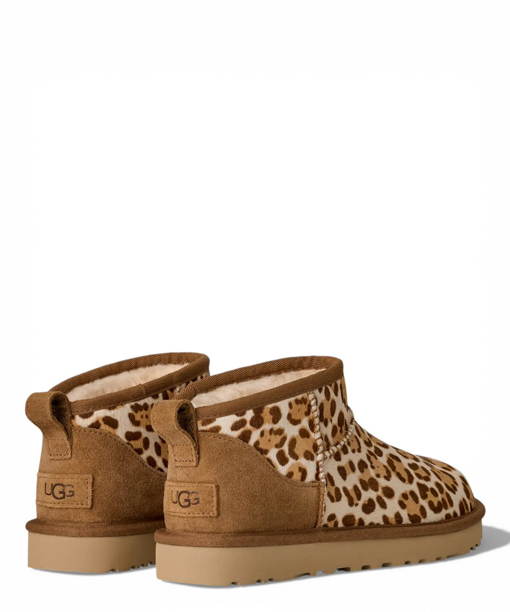 UGG Classic Ultra Mini Women's Animal Print Calf Hair