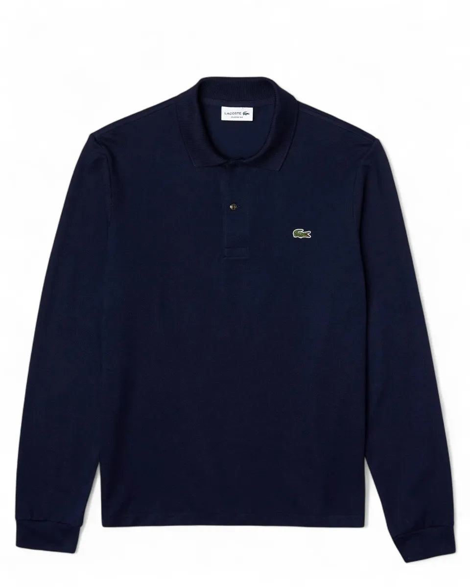 Polo Maniche Lunghe Piqué-LACOSTE-Polo-Vittorio Citro Boutique