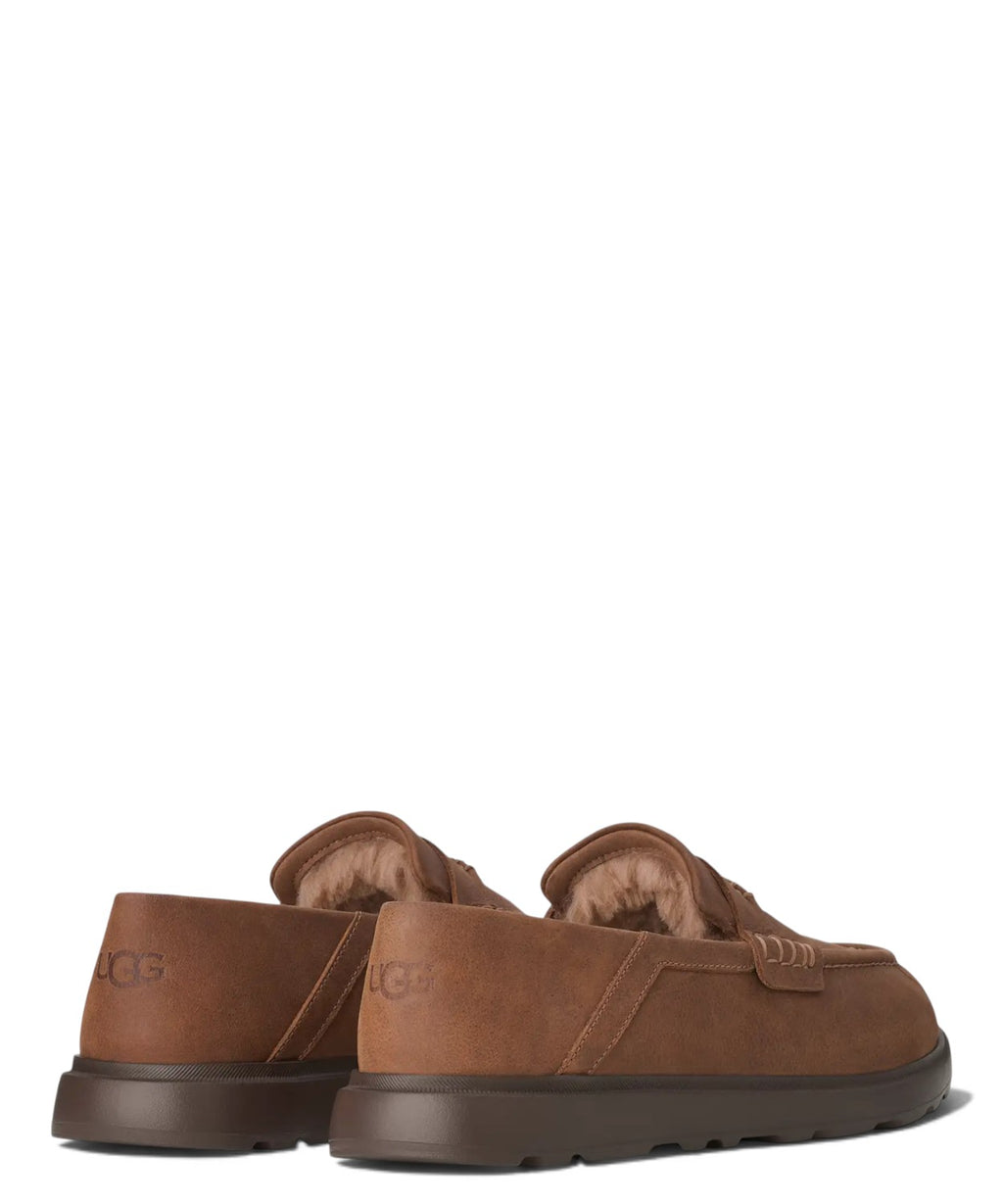 Men's UGG Shep Penny Leather Loafers with Comfort