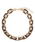 Collana Marella Girocollo a Catena Dorata e Smaltata
