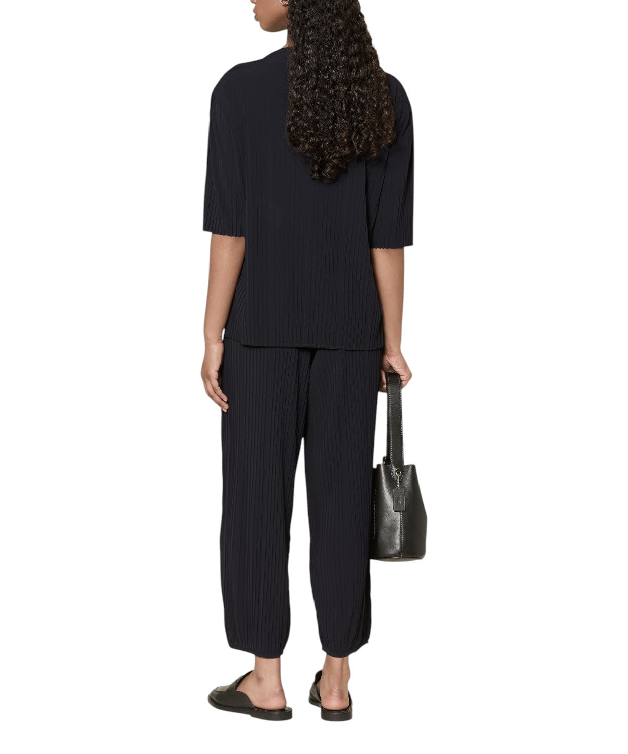Blusa MMLCARAFFA con pieghe in jersey fluido