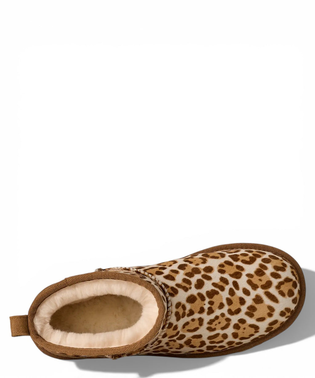 UGG Classic Ultra Mini Women's Animal Print Calf Hair