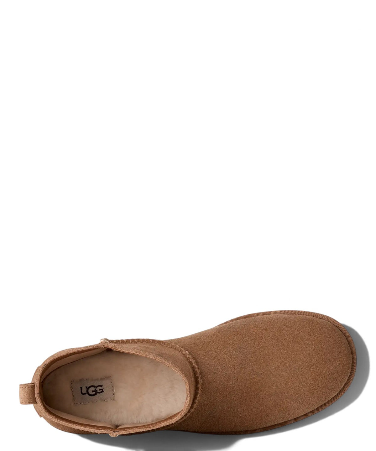 Botas UGG para mujer Classic Mini Deconstructed de piel sin forro