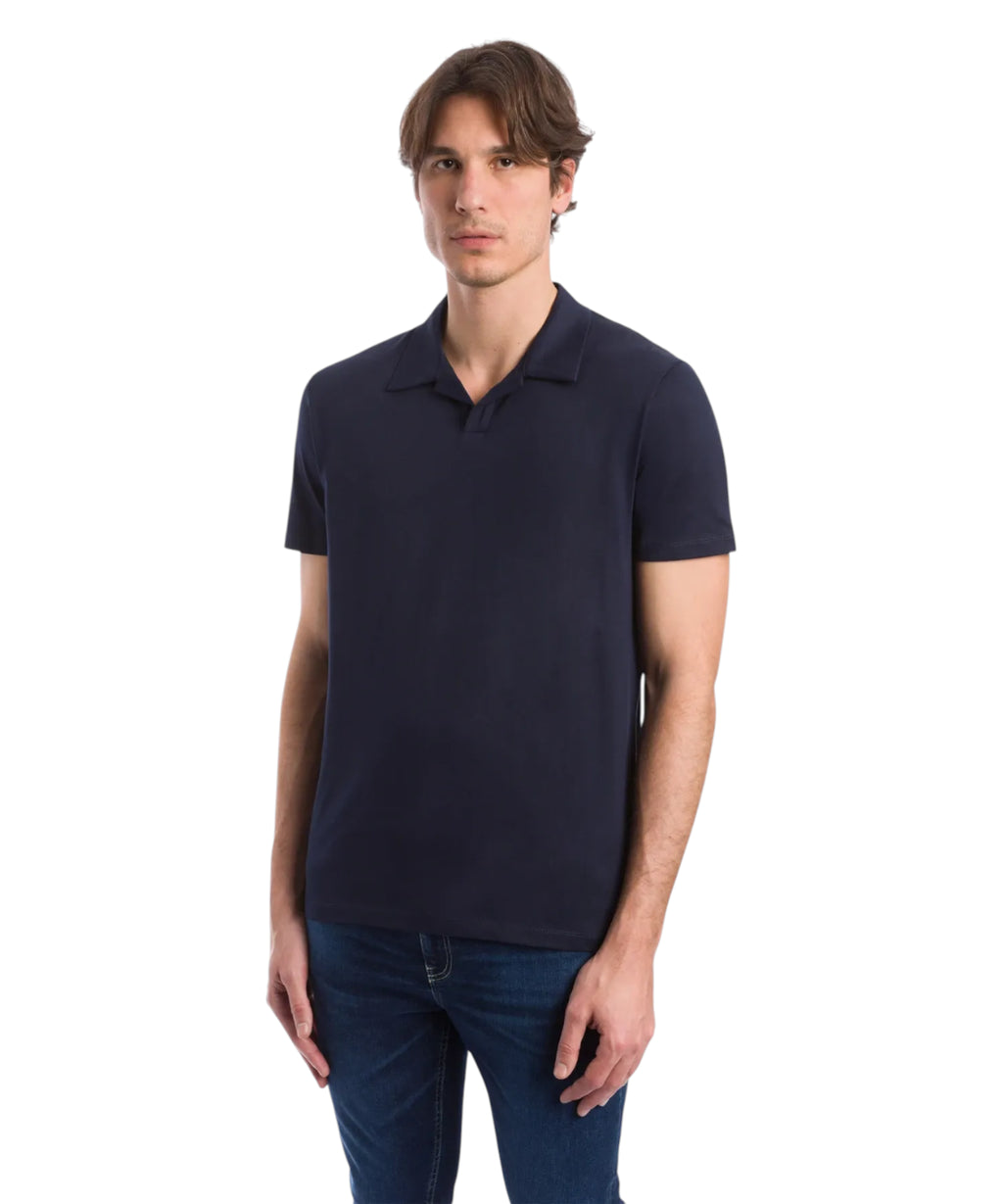 Dondup Polo męskie Regular Fit z dżerseju z haftowanym logo D