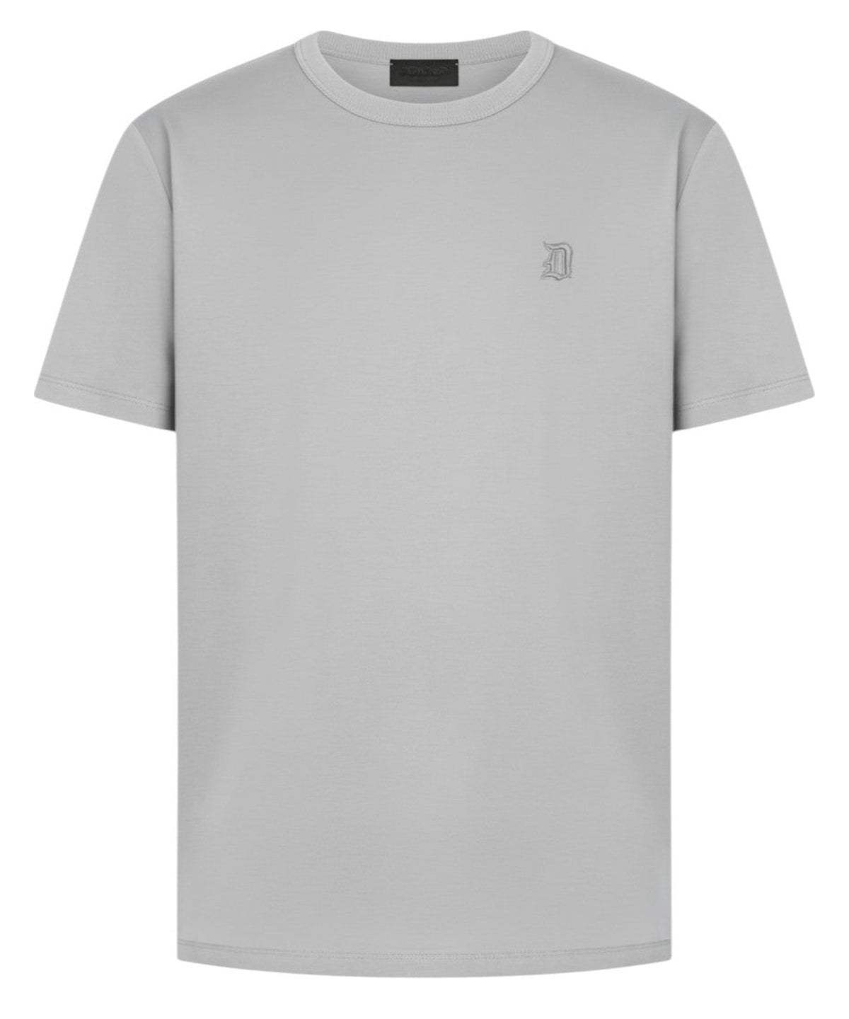 T-shirt girocollo cotone Dondup con logo ricamato