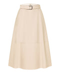 Gonna Midi MM Max Mara in Simil Pelle per Donna