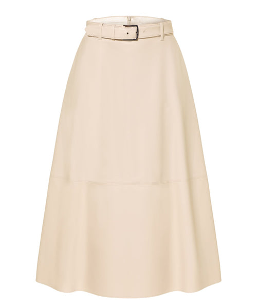 Gonna Midi MM Max Mara in Simil Pelle per Donna