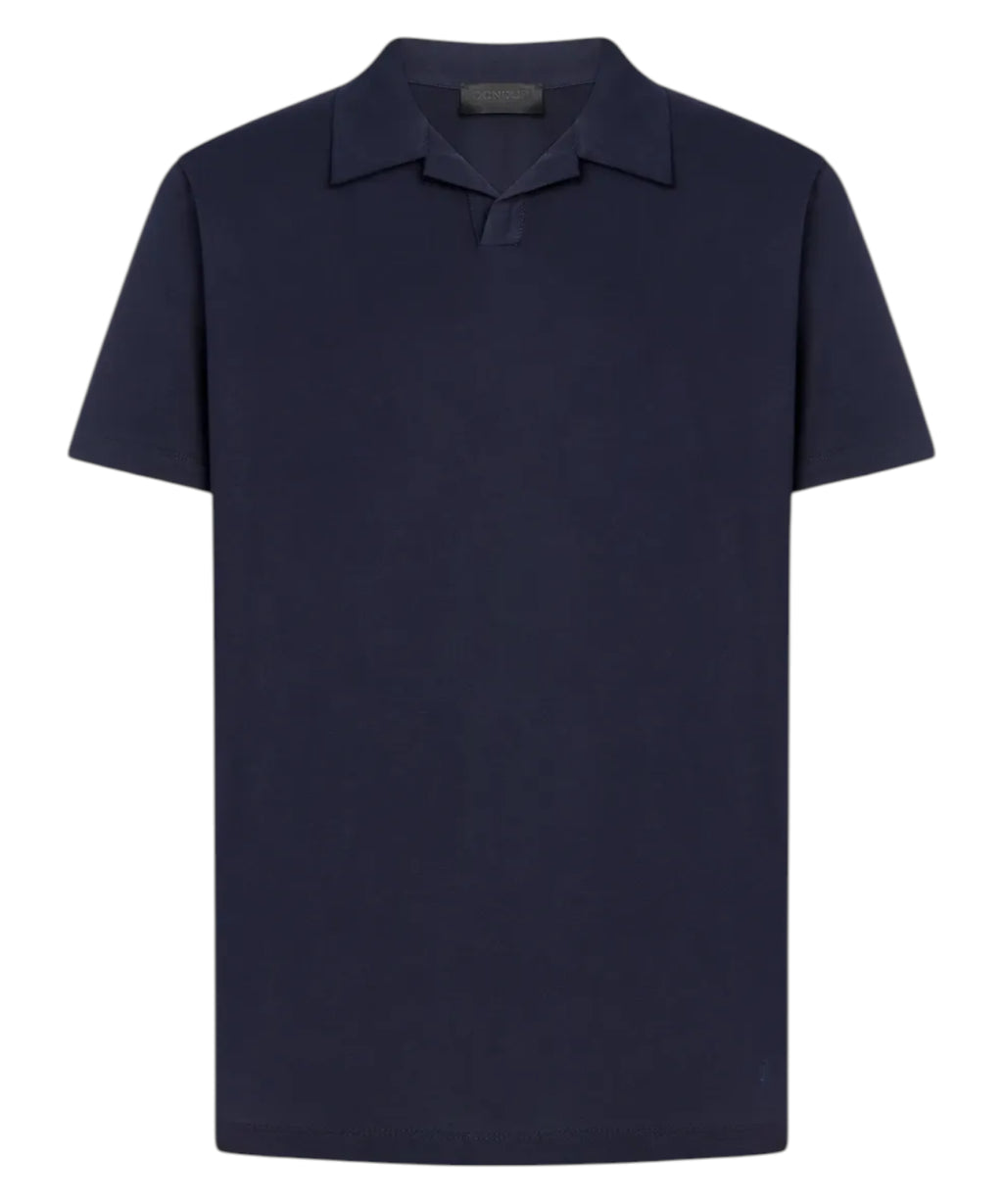 Dondup Polo męskie Regular Fit z dżerseju z haftowanym logo D