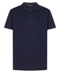 Dondup Polo Uomo Regular Fit in Jersey con D Logo Ricamato