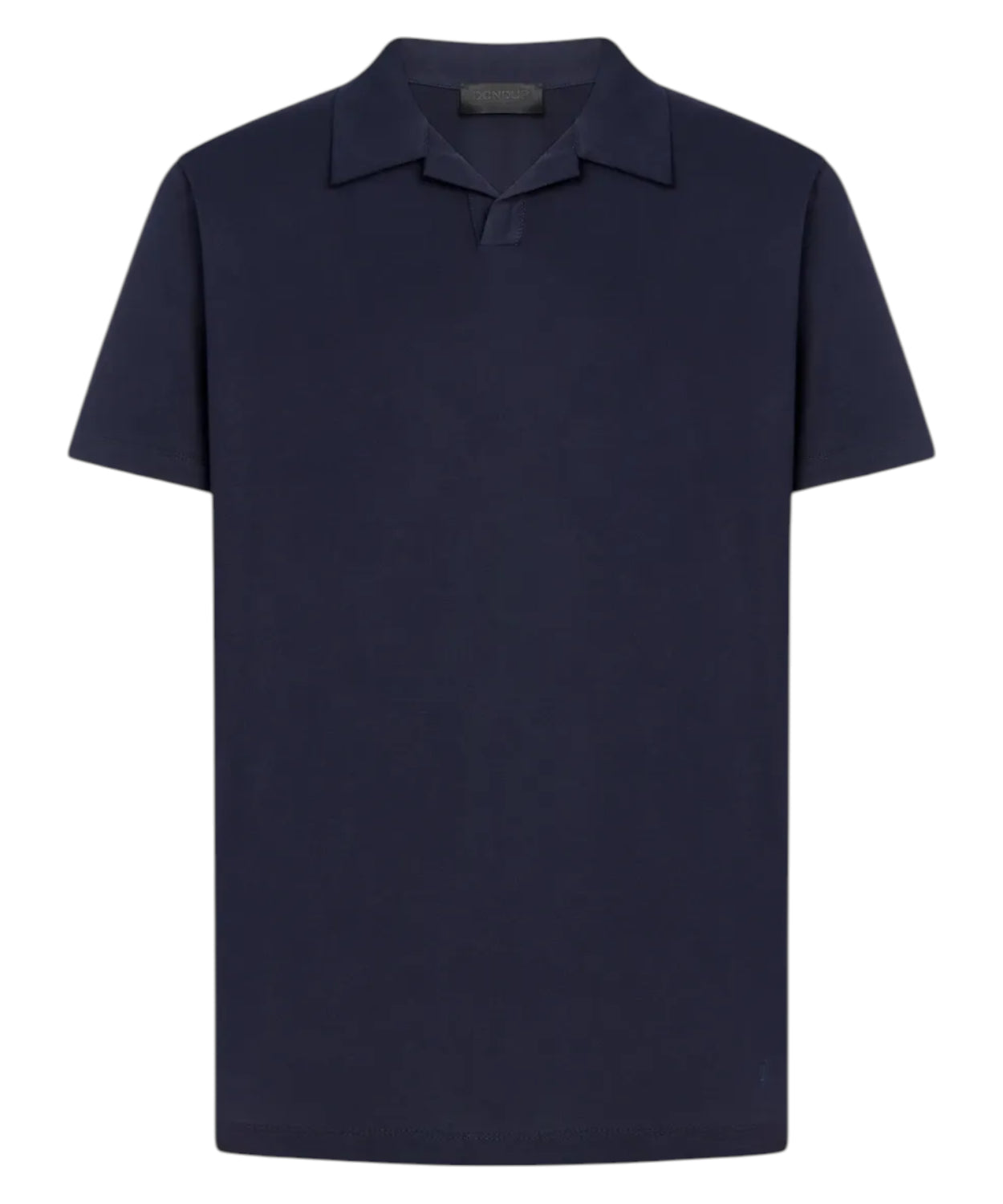 Dondup Polo Uomo Regular Fit in Jersey con D Logo Ricamato