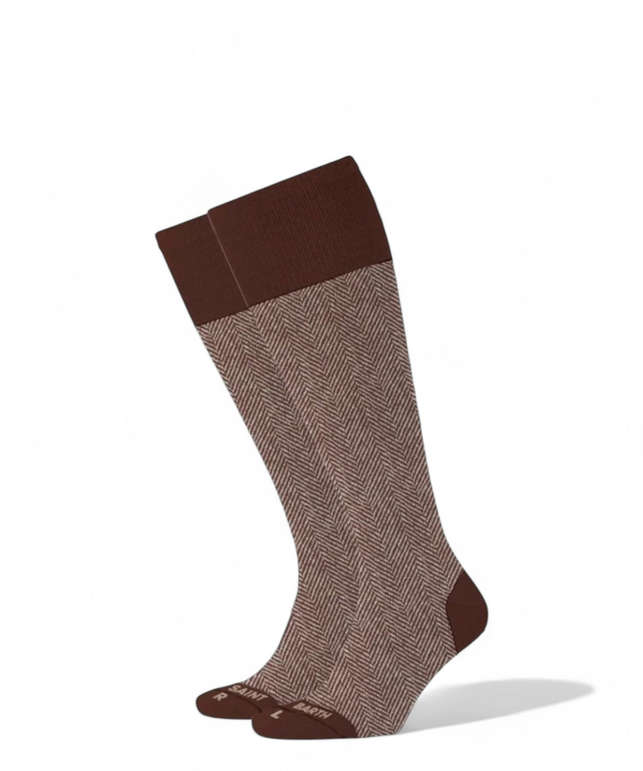 Calze “Herringbone 1118” in cotone a fantasia spigata-Mc2 Saint Barth-Calze e calzini-Vittorio Citro Boutique