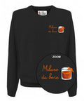 Maglione Heron Light con ricamo "Milano da bere"-Mc2 Saint Barth-Maglieria-Vittorio Citro Boutique