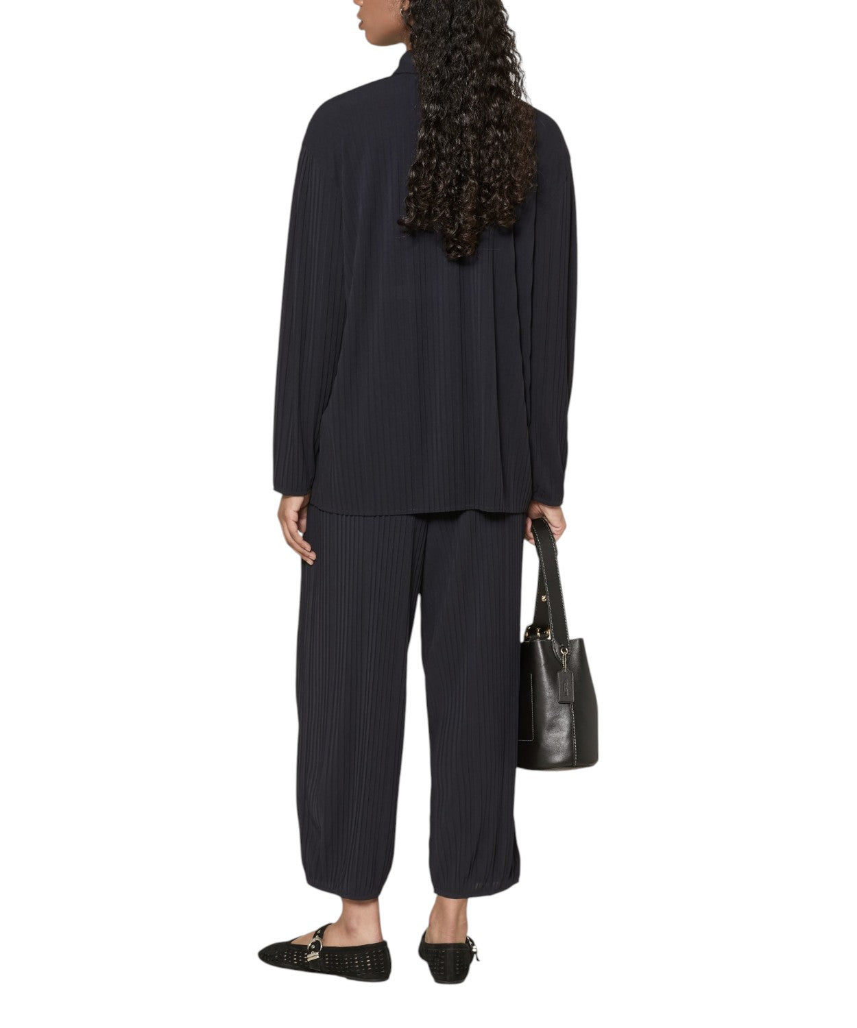 Pantaloni Culotte MMLBIKINI in Jersey con Pieghe