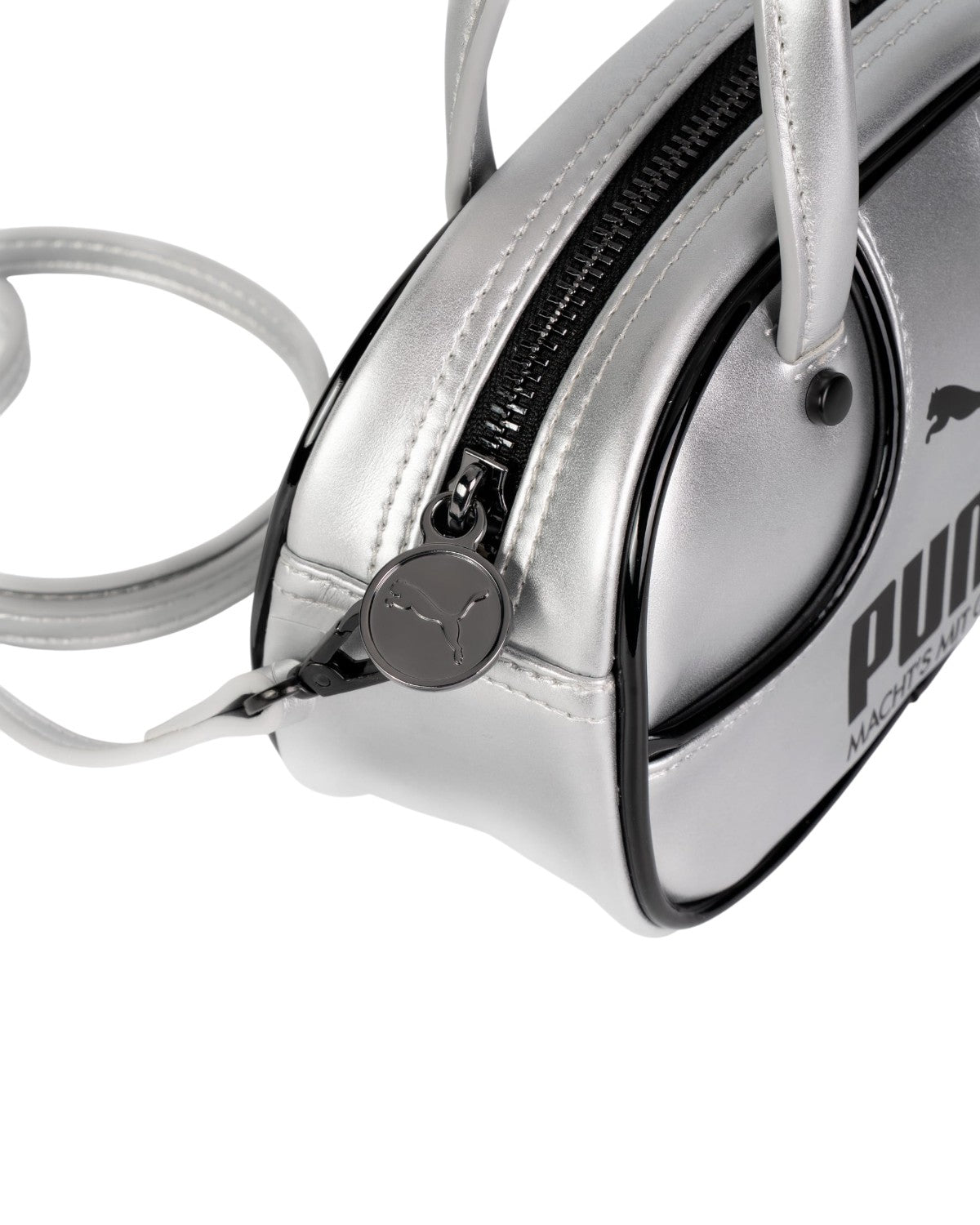 Puma Campus Grip Bag Puma Tasche Silber Borsa Puma 1976 Micro Grip