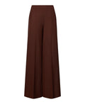 Pantalone Donna Wide Leg in Misto Lana Stretch