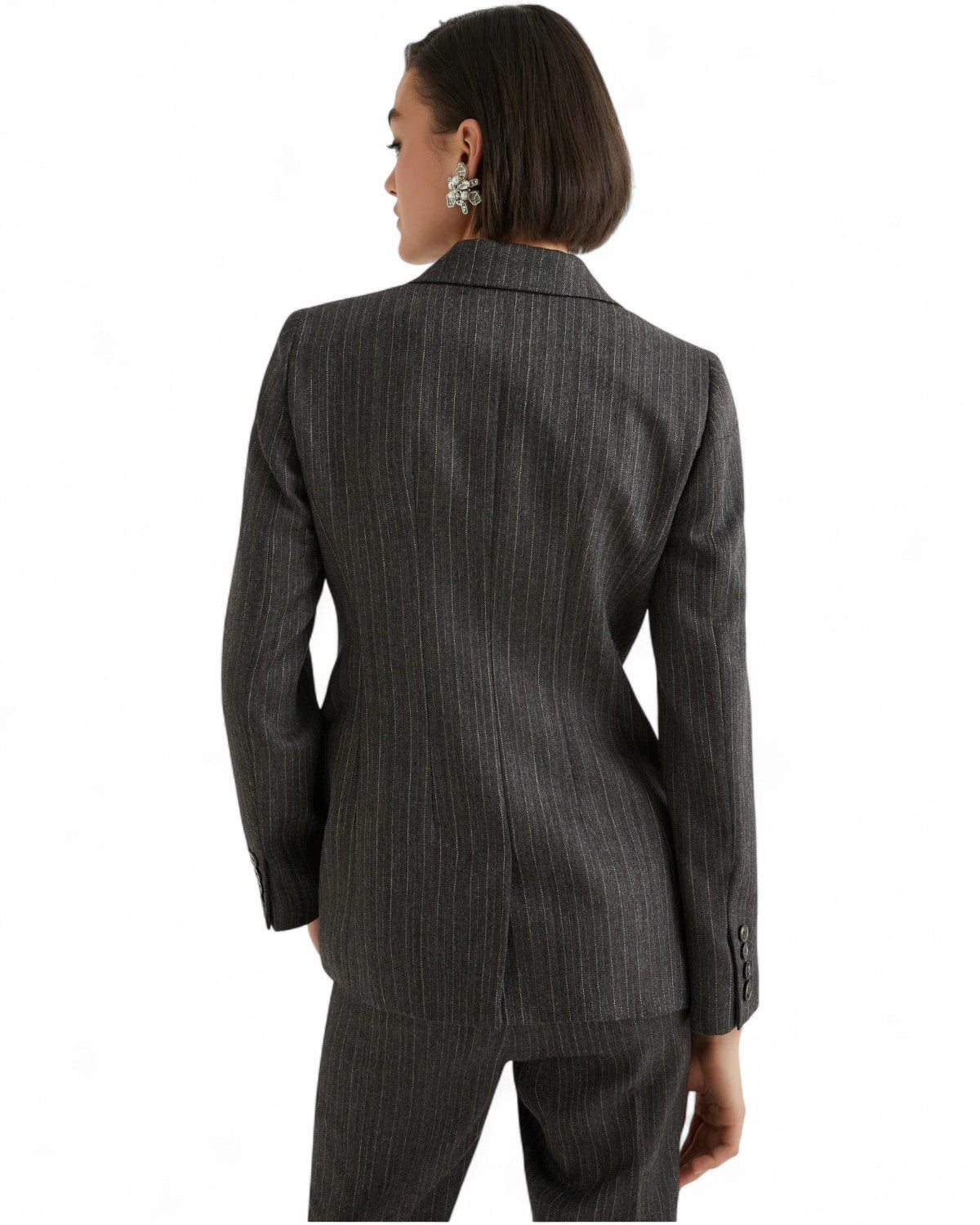 Blazer doppiopetto in pura lana vergine con rever classico-Marella-Giacche-Vittorio Citro Boutique