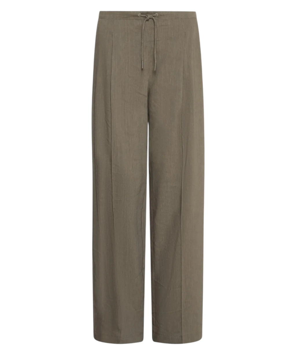 Pantalone Marella ALLORO Lino Viscosa con Coulisse