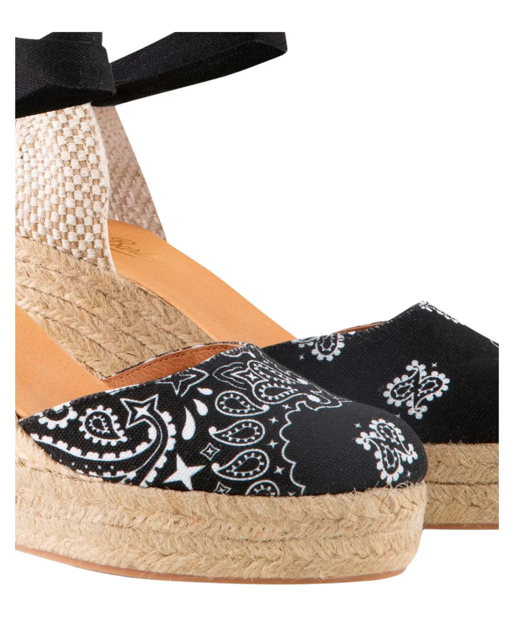 Espadrillas con zeppa alta e laccio alla caviglia-Mc2 Saint Barth-Sandali-Vittorio Citro Boutique