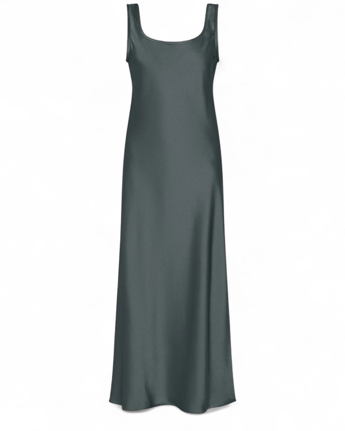 Slip dress in raso con spacco laterale-Marella-Abiti-Vittorio Citro Boutique