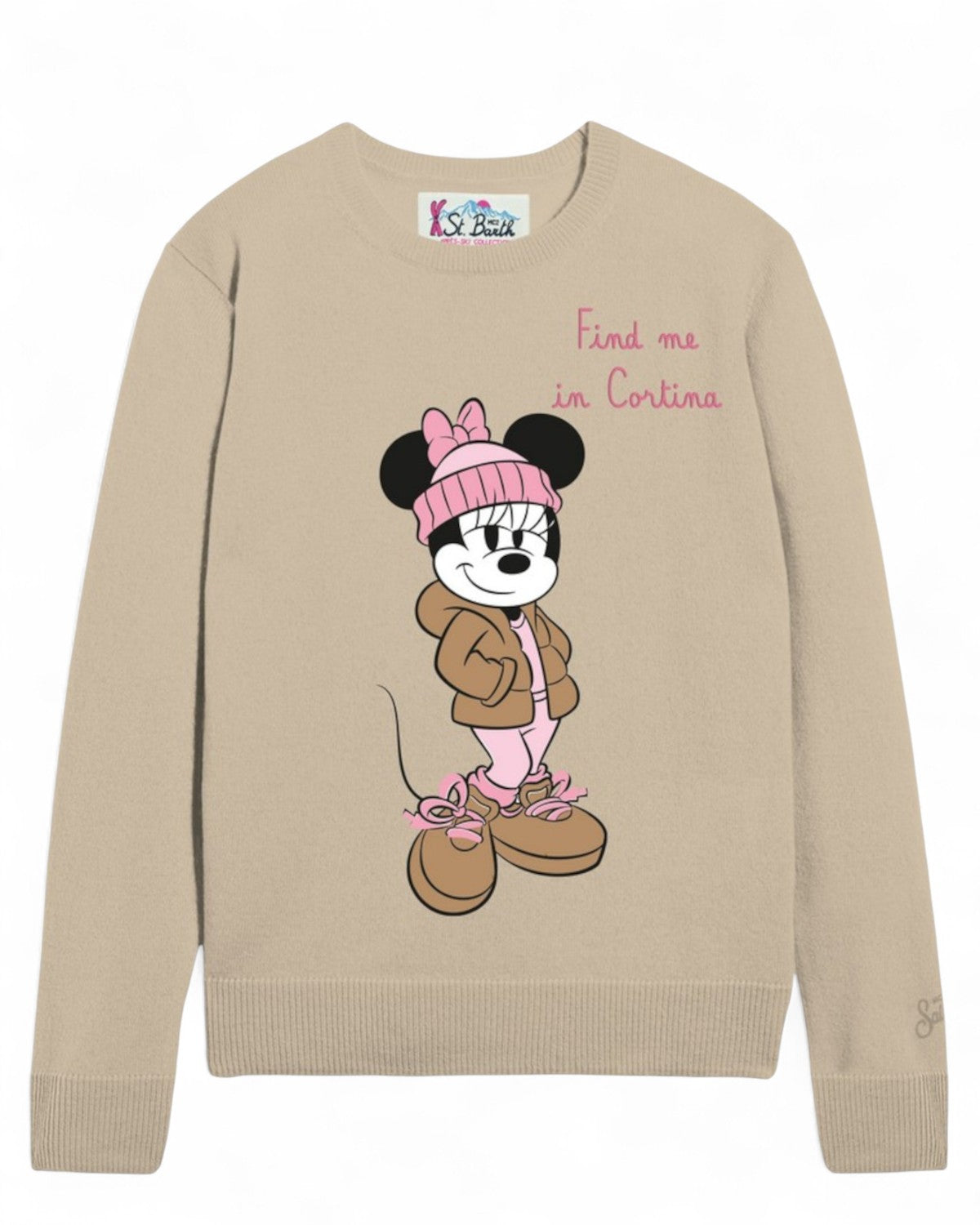 Maglione New Queen con Scritta-Mc2 Saint Barth-Maglieria-Vittorio Citro Boutique