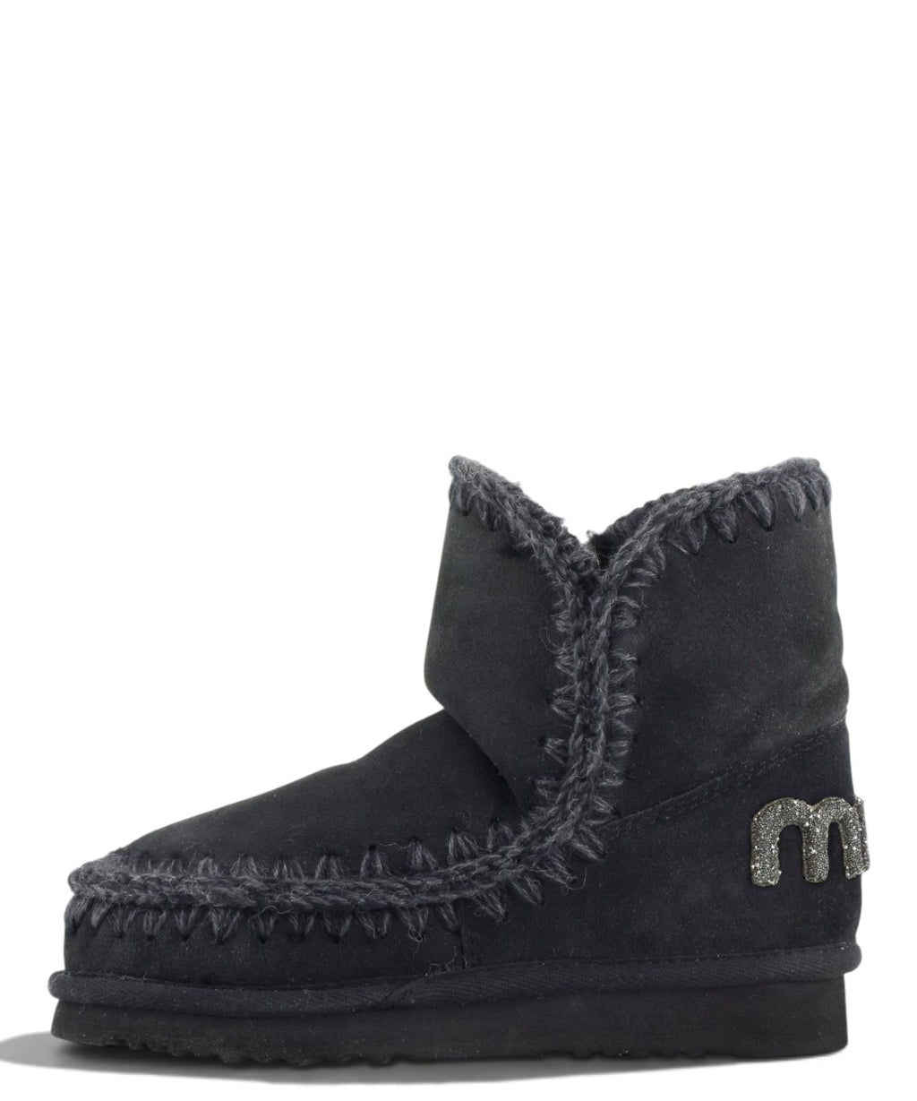 Botas de Mulher Mou Eskimo 18 Glitter Logo em Pele de Carneiro