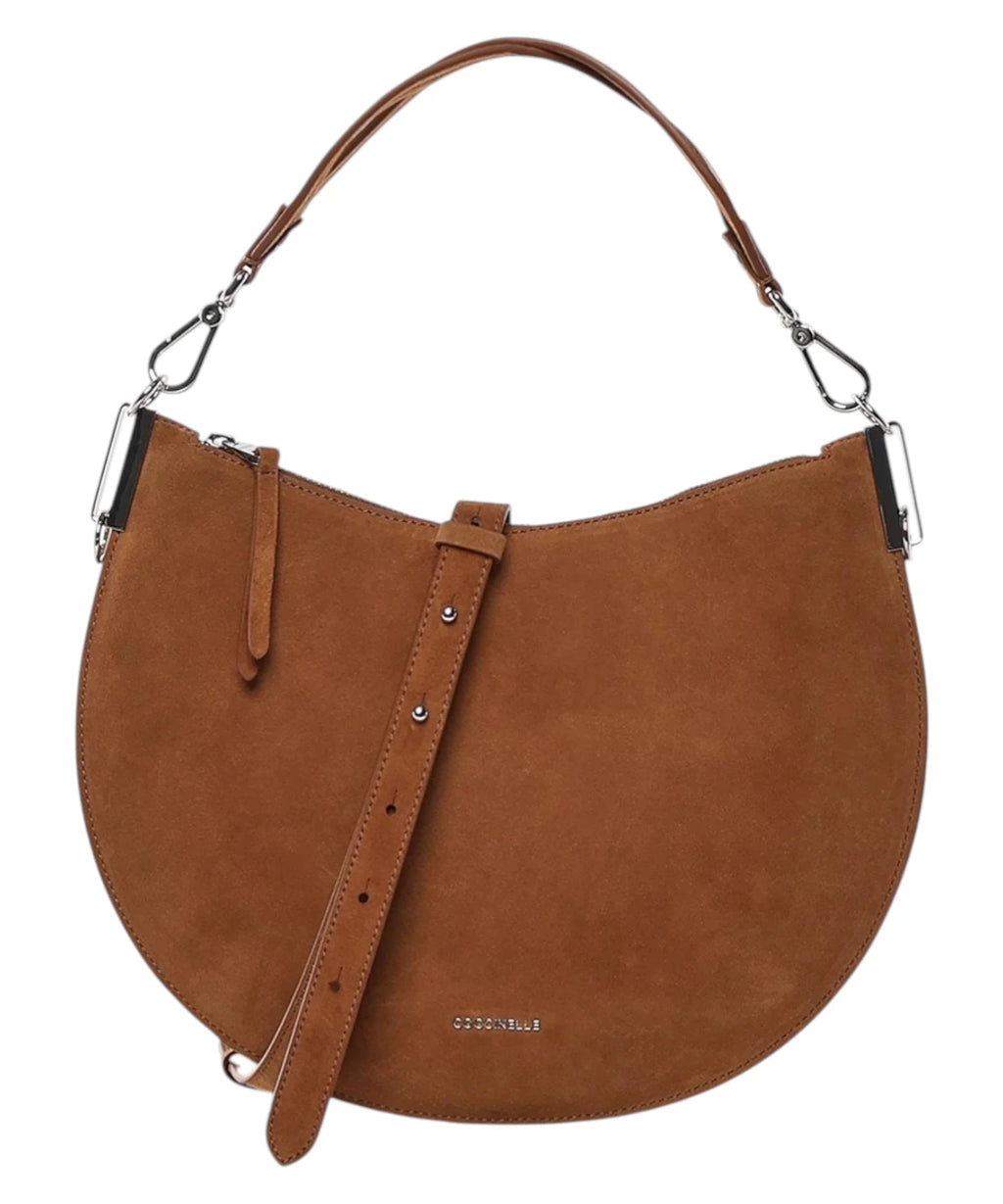 Borsa Coccinelle Sunup Medium in Camoscio