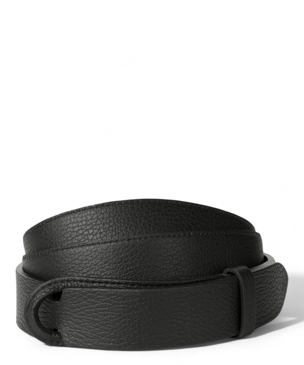 Cintura Nobuckle Micron in Pelle Martellata Senza Fibbia-Orciani-Cinture-Vittorio Citro Boutique