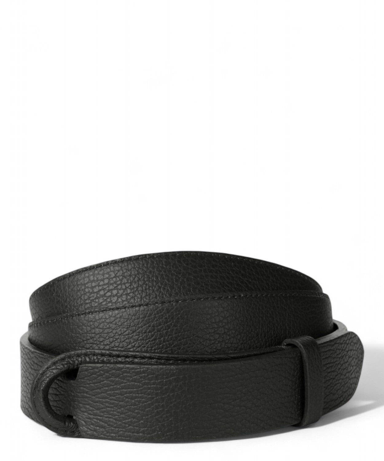 Cintura Nobuckle Micron in Pelle Martellata Senza Fibbia-Orciani-Cinture-Vittorio Citro Boutique