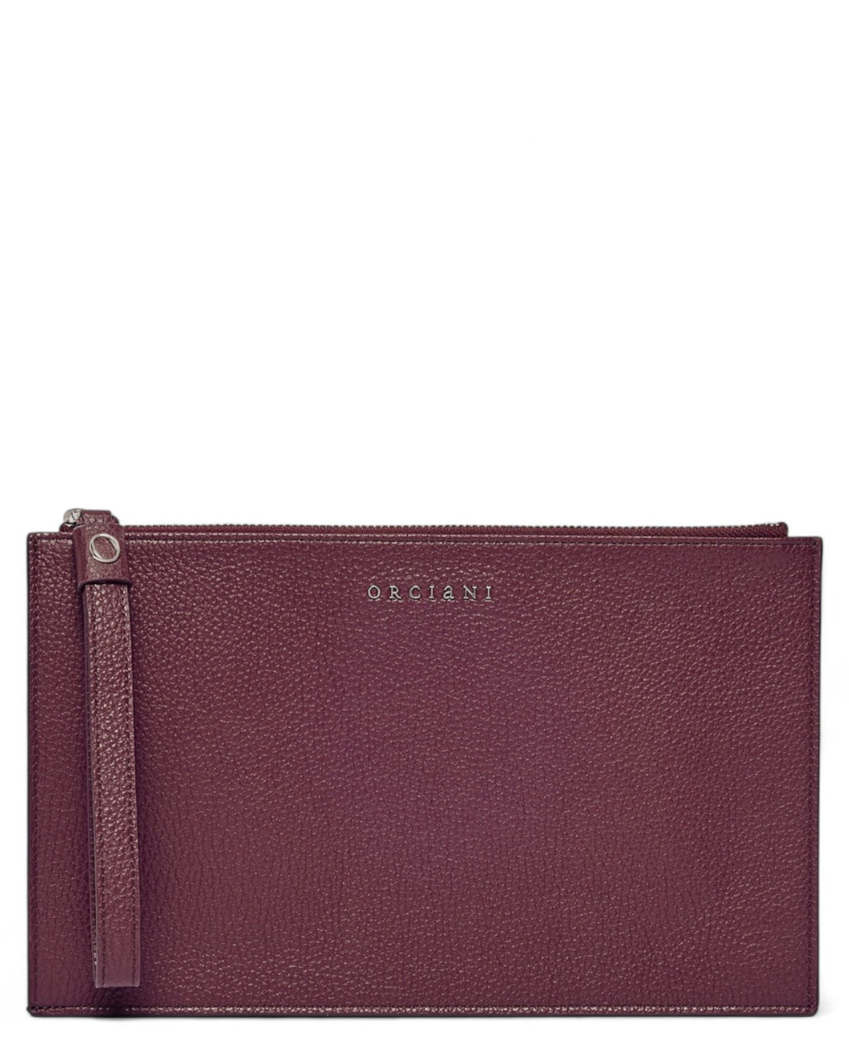 Busta Grande Micron in Pelle con Polsiera e RFID-Orciani-Pochette-Vittorio Citro Boutique